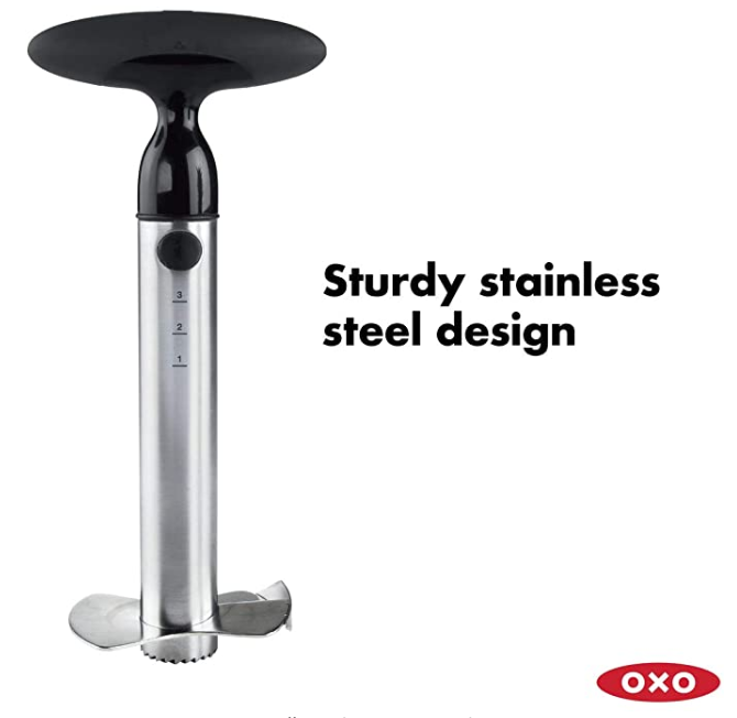 SteeL Ratcheting Pineapple Corer by Oxo
