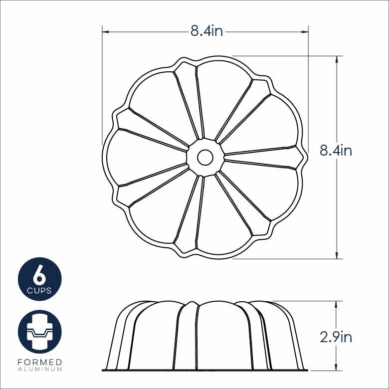 6 Cup Formed Bundt® Pan